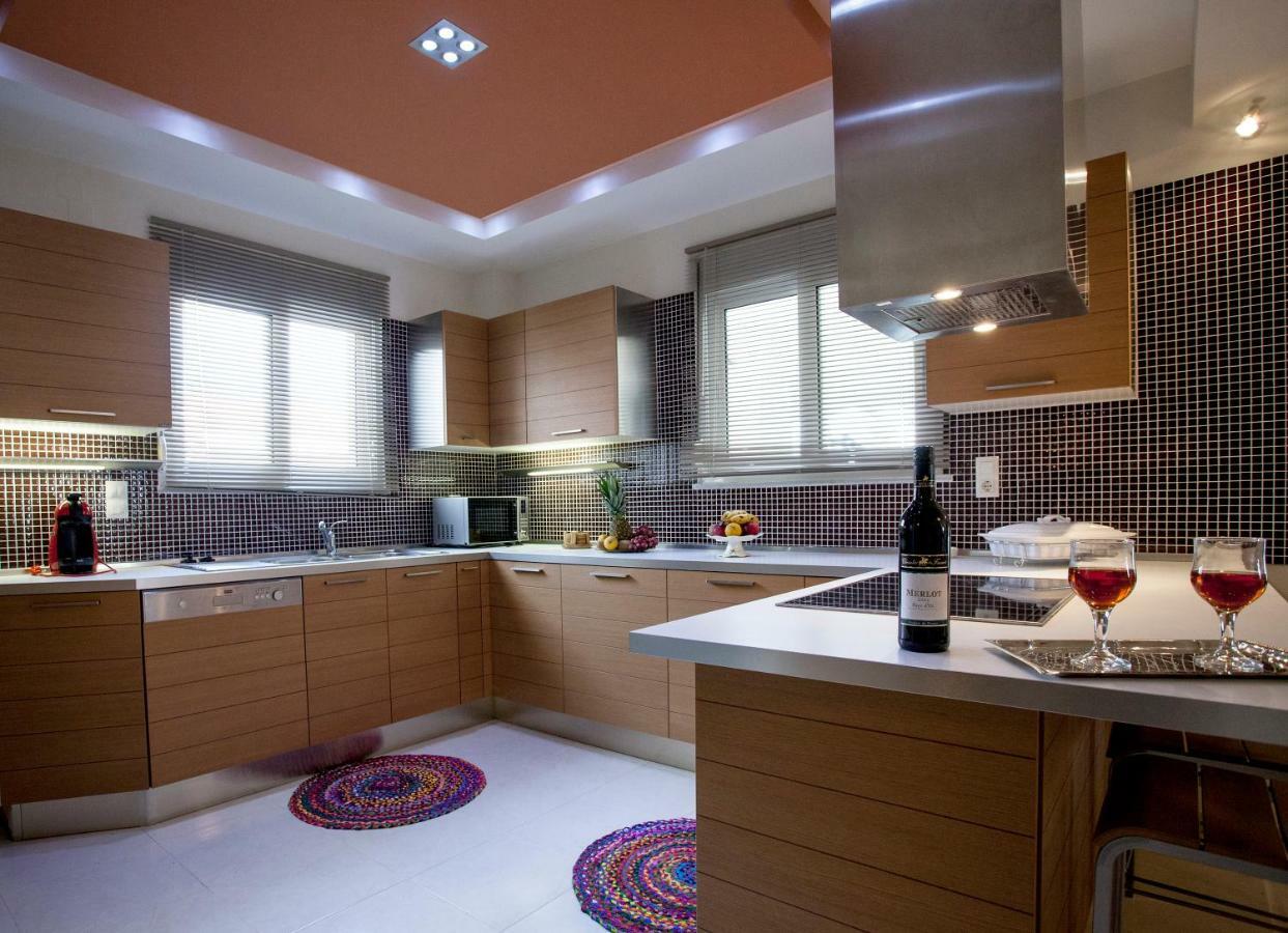 Elena & Pelagia Luxury Apartment レティムノ エクステリア 写真